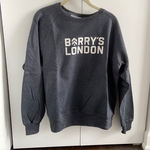 Barry’s bootcamp sweatshirt dark grey
